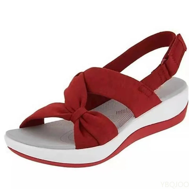 Anna-Berg | Timeless Orthopedic Sandals with Graceful Drape