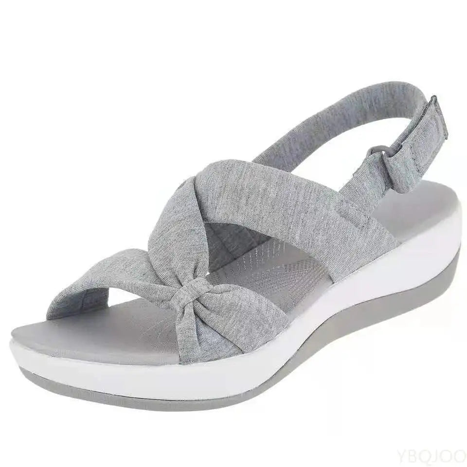 Anna-Berg | Timeless Orthopedic Sandals with Graceful Drape