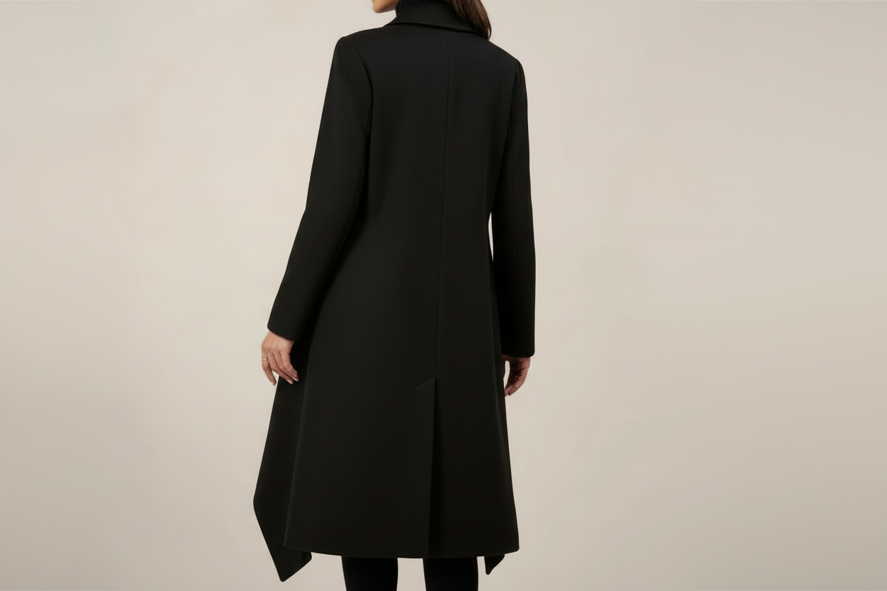 Anna-Berg | Overcoat – Double-Breasted, Tailored Fit