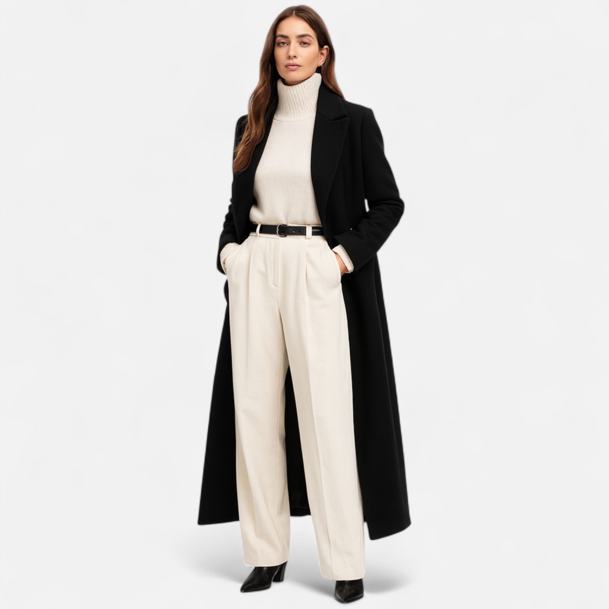 Anna-Berg | Maxi Overcoat - Longline Tailored Outerwear