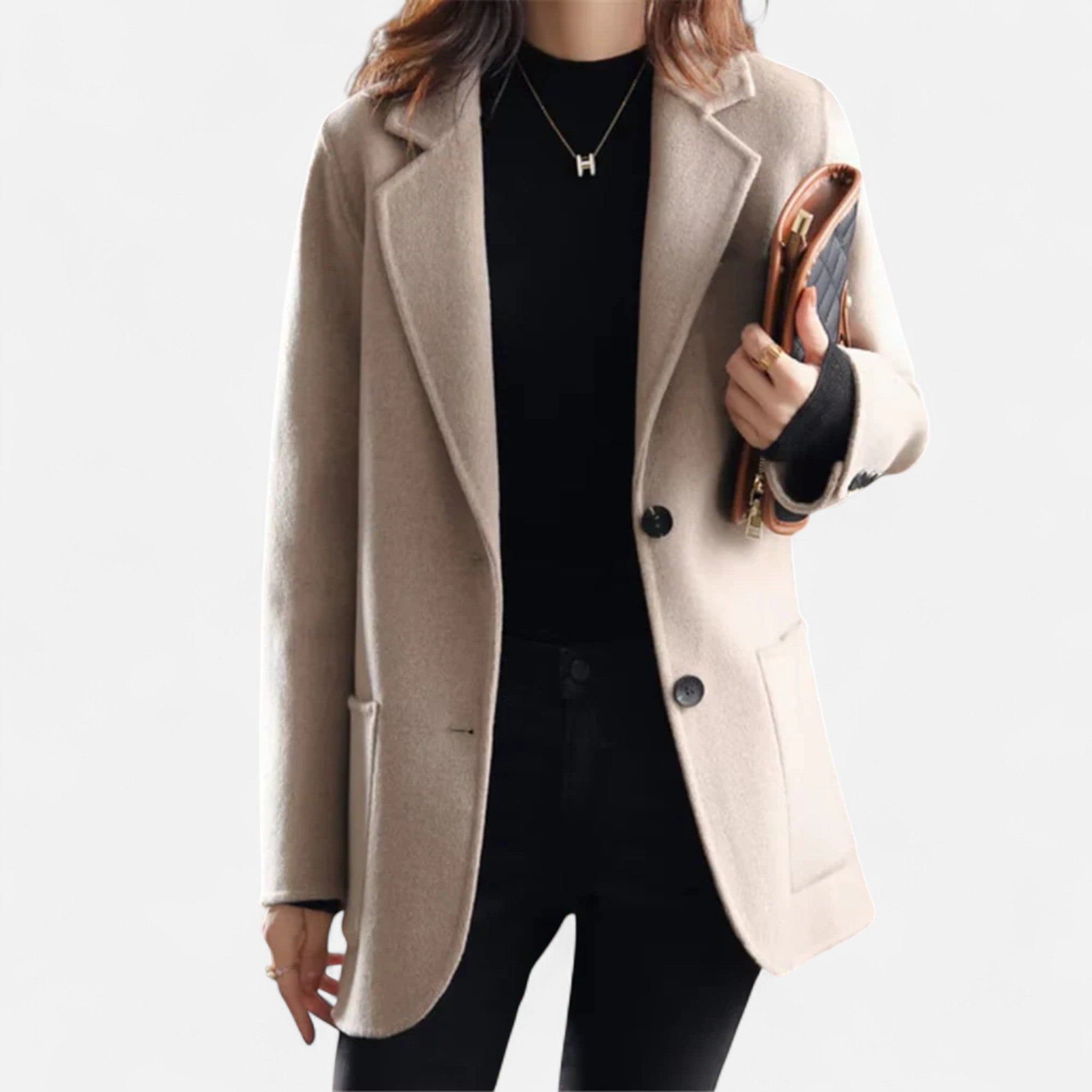 Anna-Berg | Blazer Coat – Tailored – Buttoned – Structured Fit