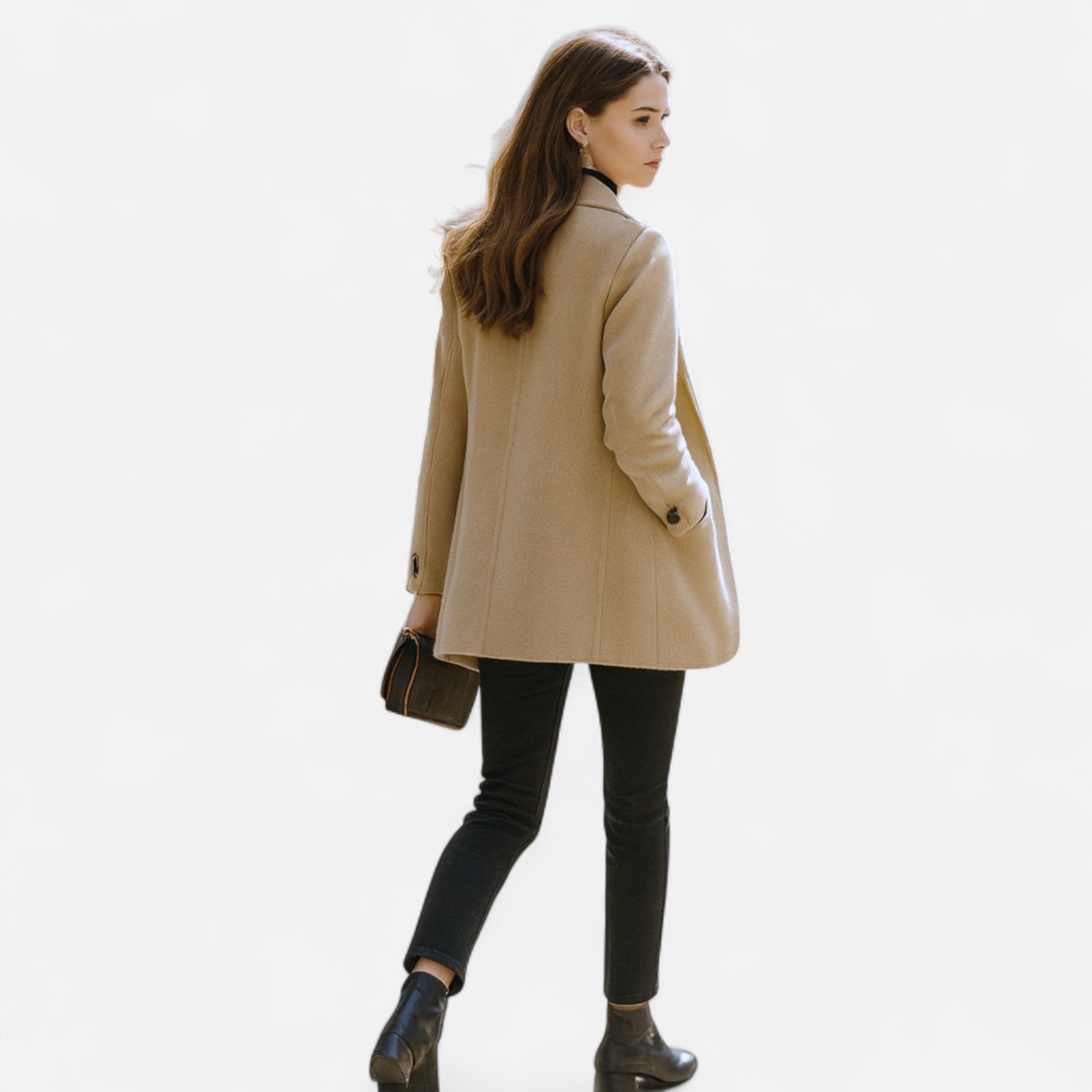 Anna-Berg | Blazer Coat – Tailored – Buttoned – Structured Fit