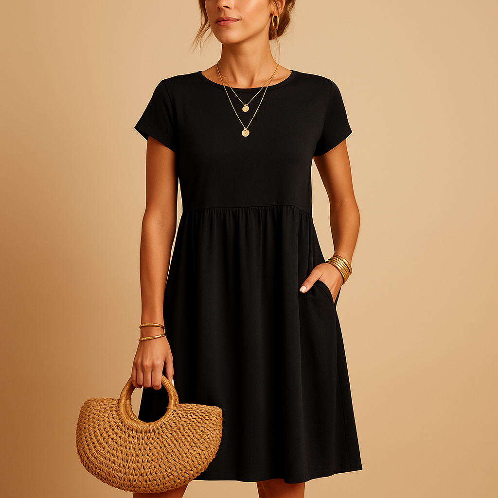 Anna-Berg | Midi Summer Dress - Lightweight, Versatile Fit