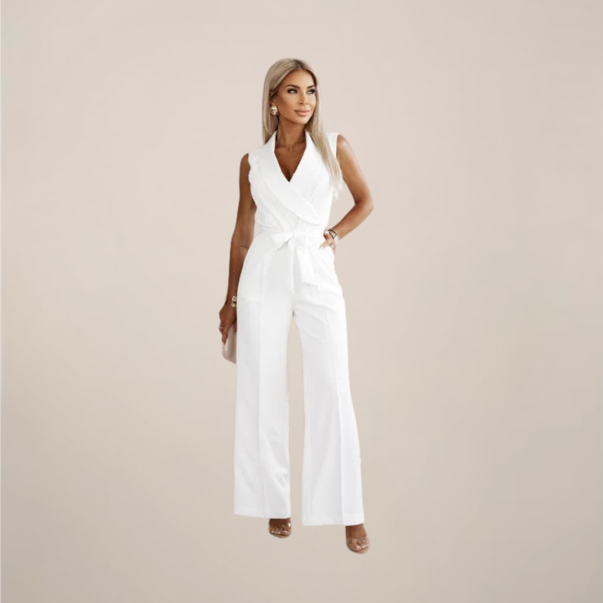 Anna-Berg | Jumpsuit, Wide-Leg, Sleeveless