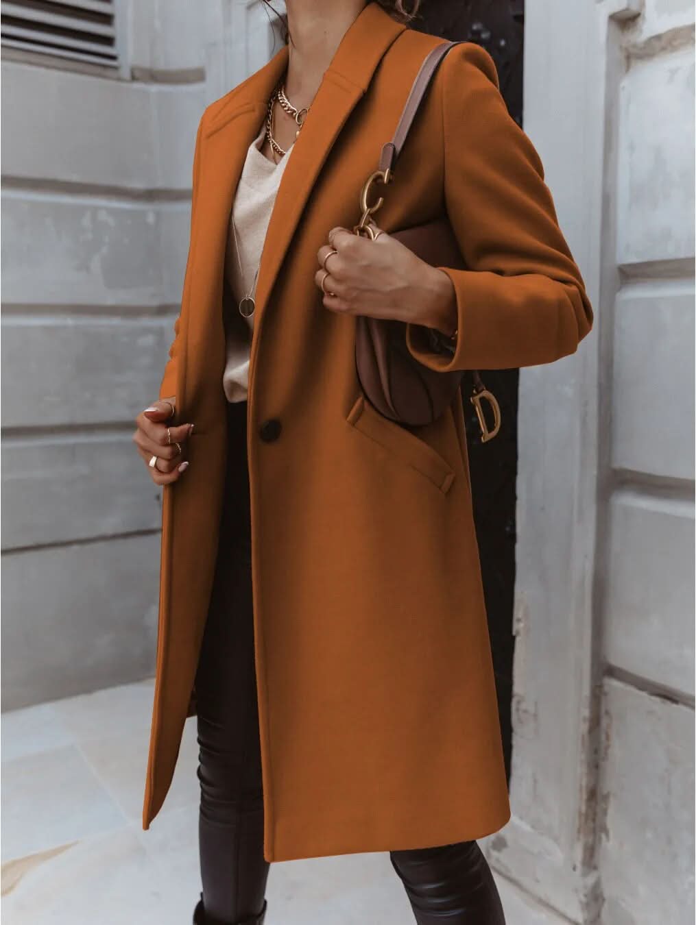 Anna-Berg | Long Tailored Coat