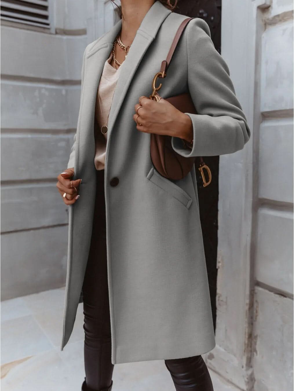 Anna-Berg | Long Tailored Coat