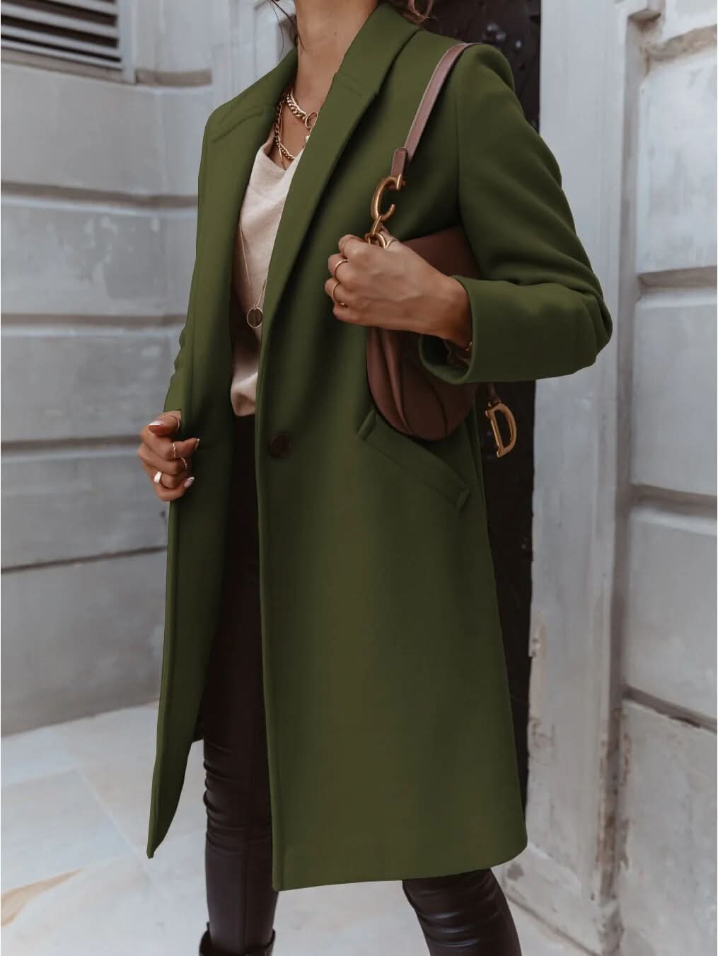 Anna-Berg | Long Tailored Coat