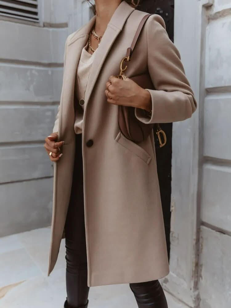 Anna-Berg | Long Tailored Coat