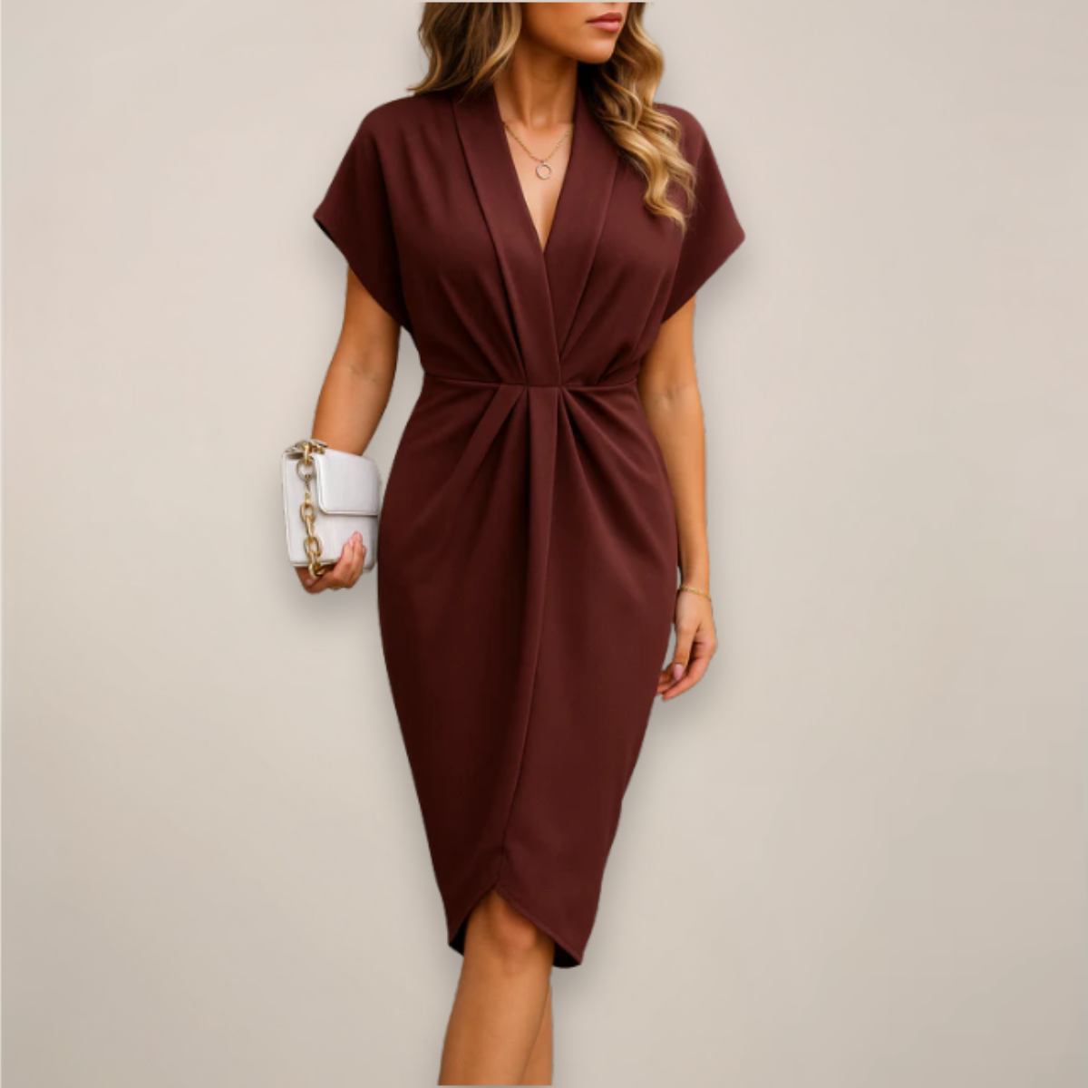 Anna-Berg | Midi Wrap Dress