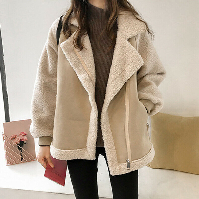Anna-Berg | Oversized Suede Zip Jacket