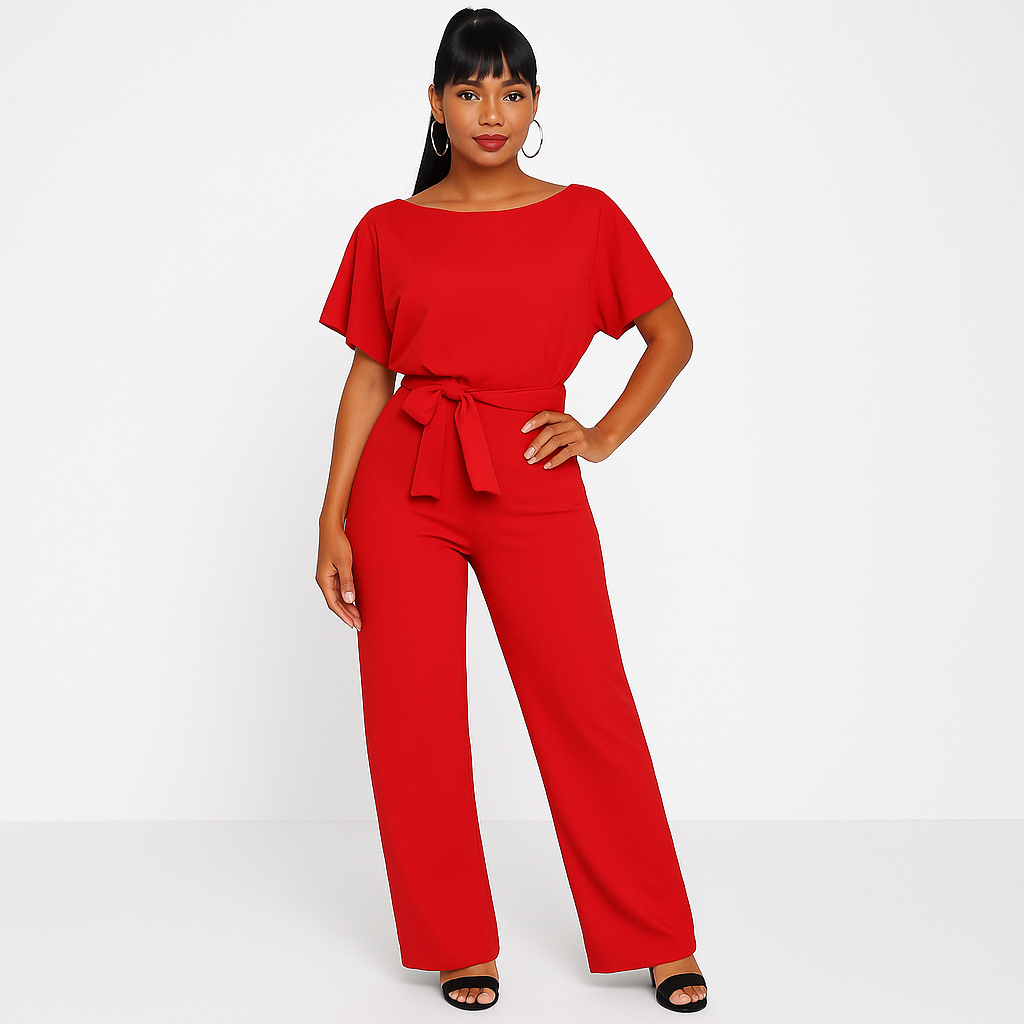 Anna-Berg | Jumpsuit – Short Sleeved
