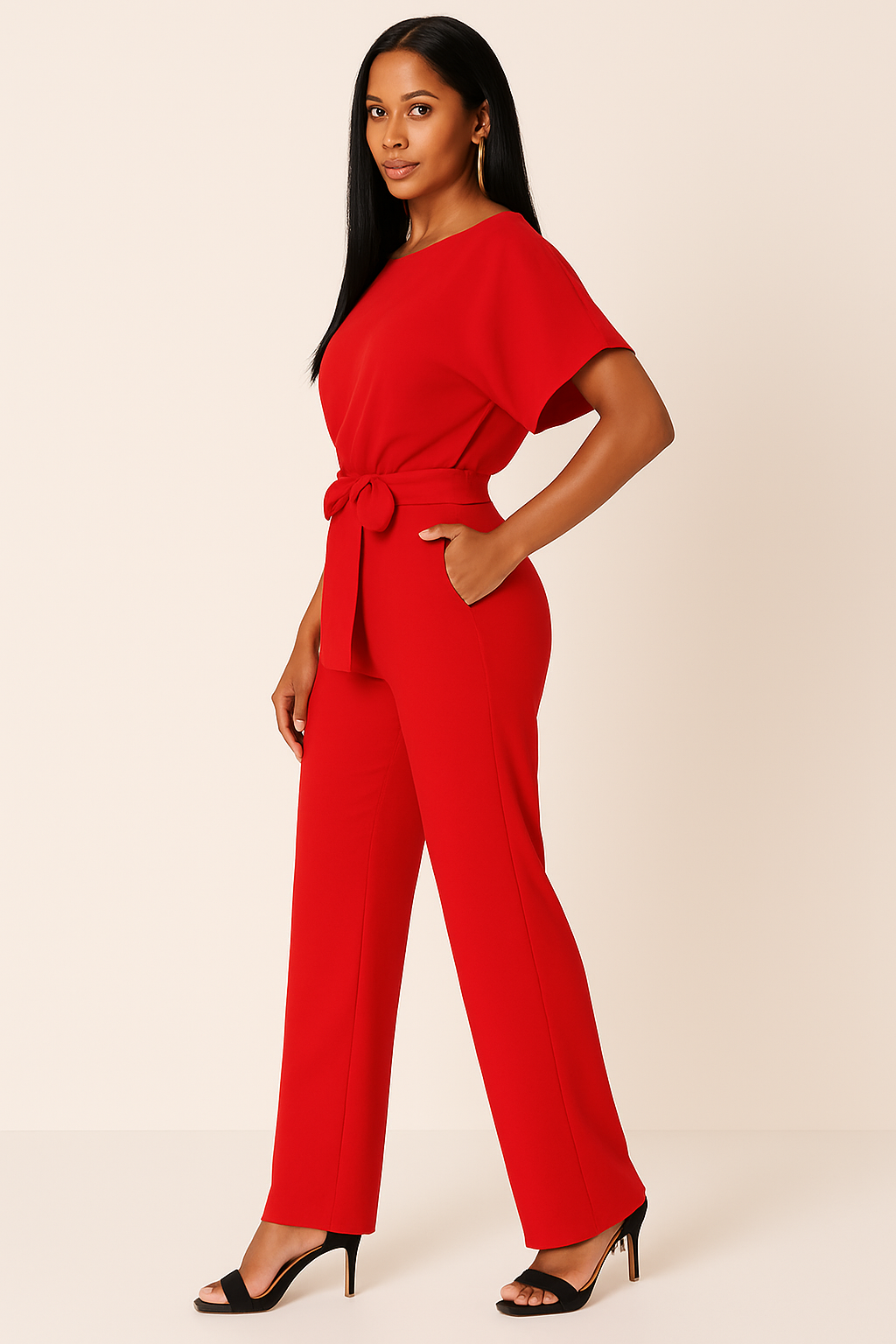 Anna-Berg | Jumpsuit – Short Sleeved