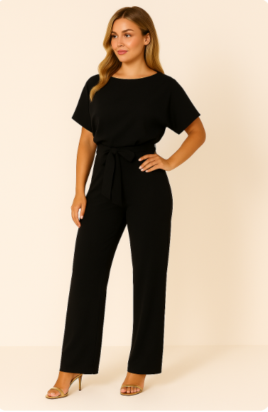 Anna-Berg | Jumpsuit – Short Sleeved