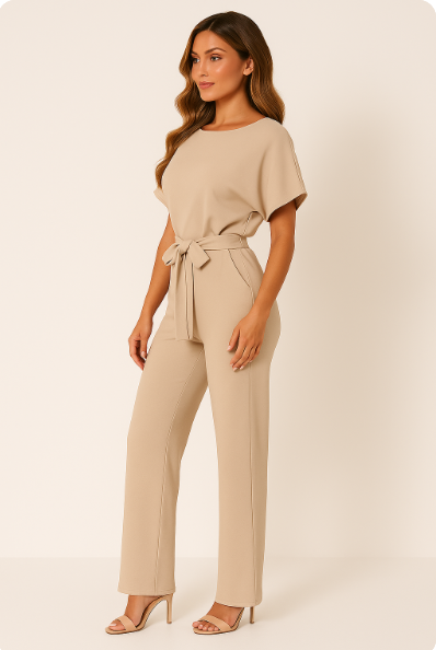 Anna-Berg | Jumpsuit – Short Sleeved