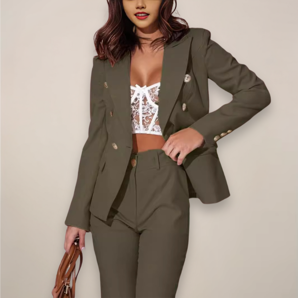 Anna-Berg | Two-Piece Blazer Suit