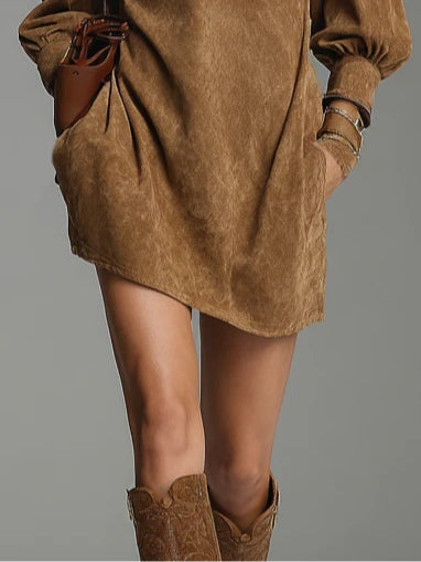 Anna-Berg | Turtleneck Dress