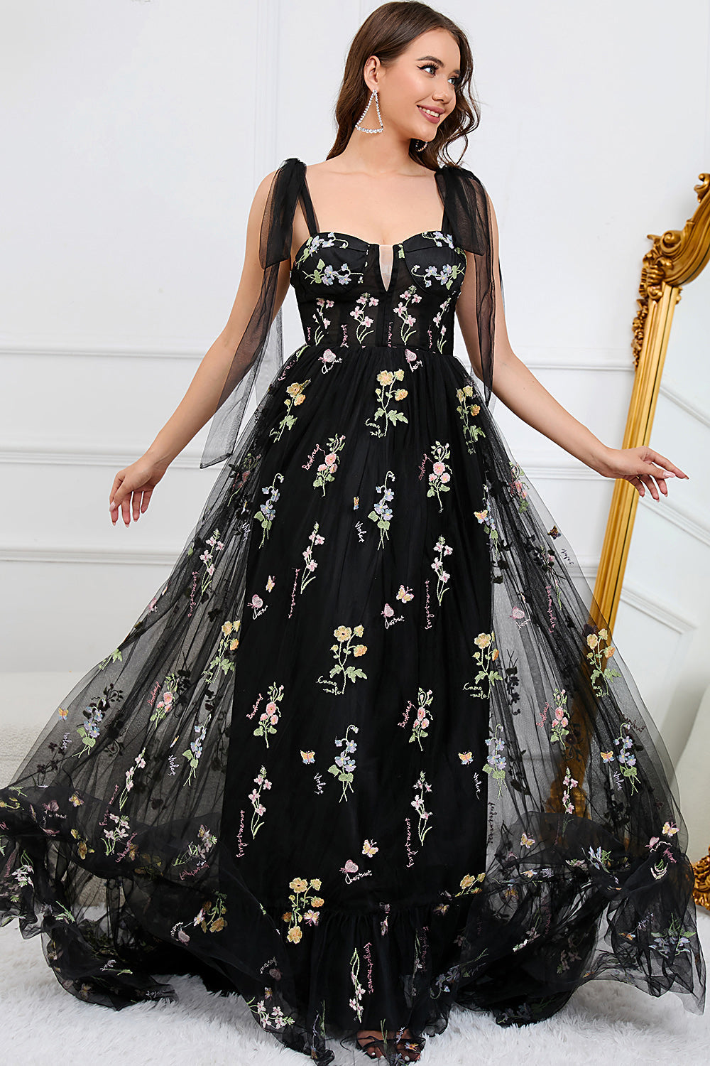 Anna-Berg | Trendy Tulle A-Line Evening Dress
