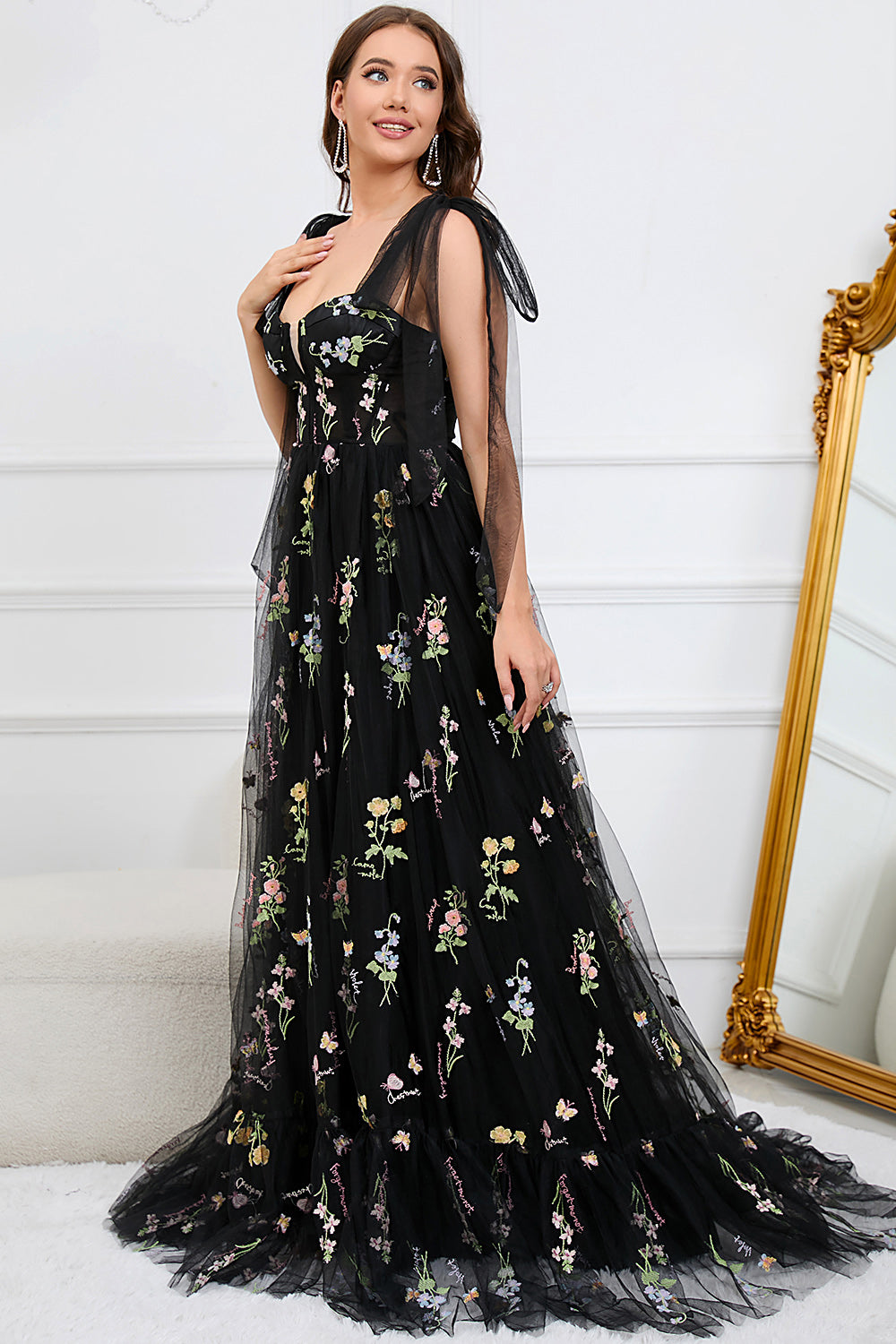 Anna-Berg | Trendy Tulle A-Line Evening Dress