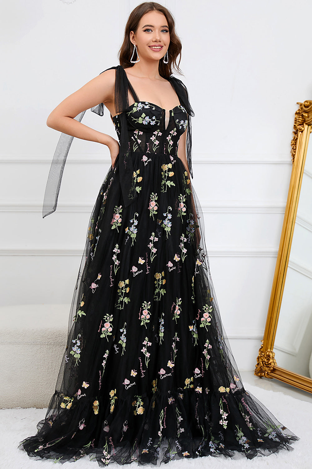 Anna-Berg | Trendy Tulle A-Line Evening Dress