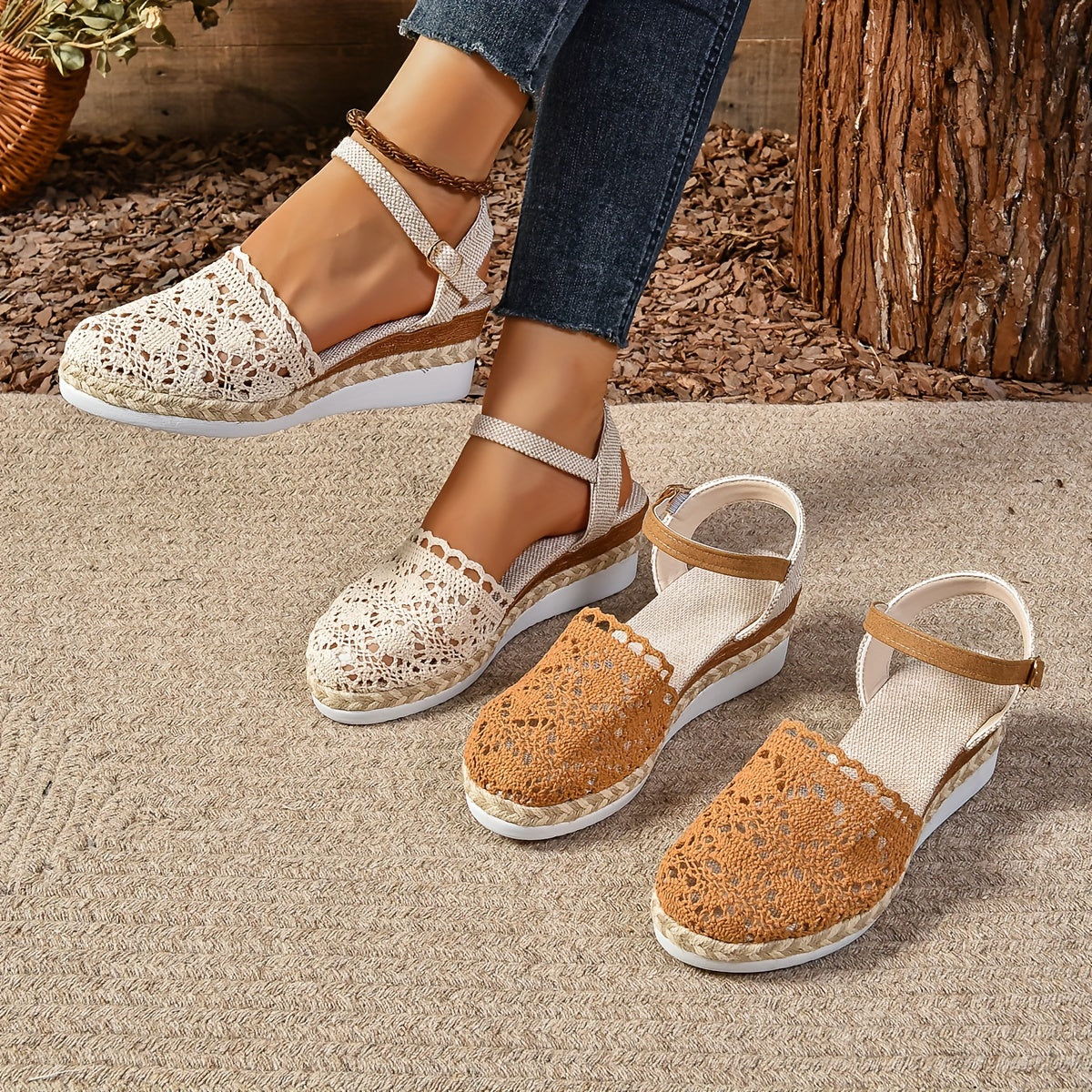 Anna-Berg | Chic Orthopedic Adjustable Sandals in a Flattering Cut