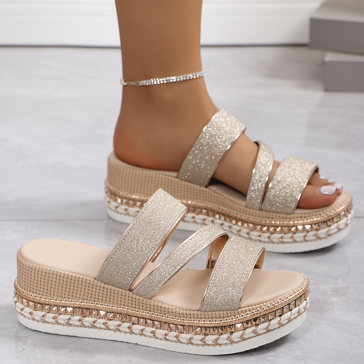 Anna-Berg | Romantic Cozy Spring Sandals For Ultimate Comfort