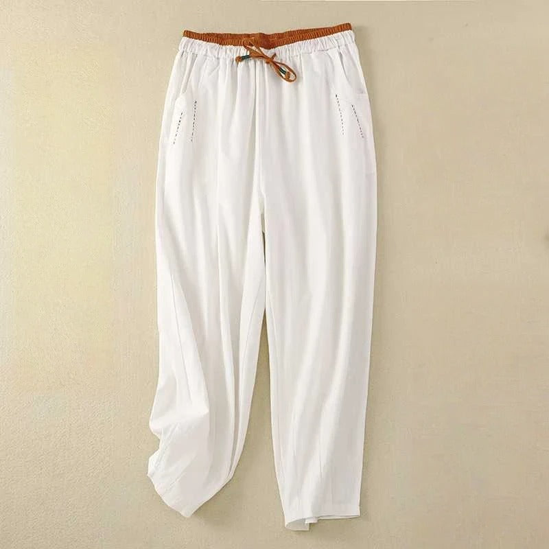 Anna-Berg | Luxe Relaxed Summer Pants with a Timeless Finish
