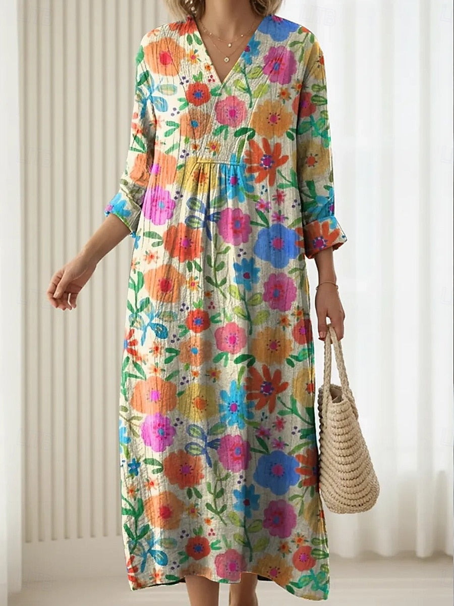 Anna-Berg | Chic Effortlessly Stylish Spring Dress in a Flattering Cut