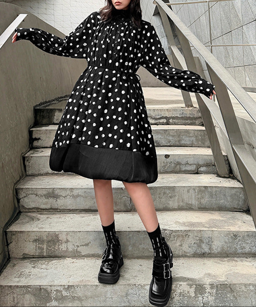 Anna-Berg | Dot Veil Dress