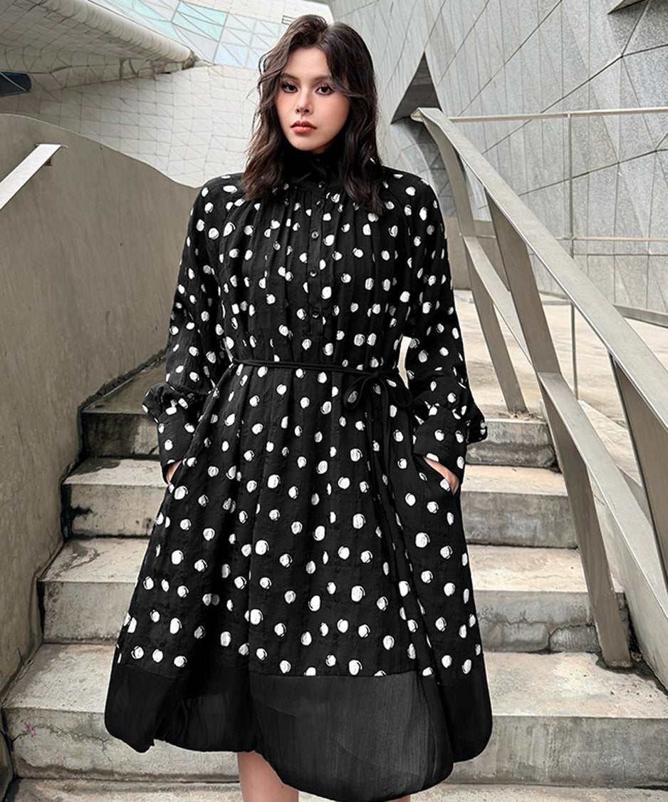 Anna-Berg | Dot Veil Dress