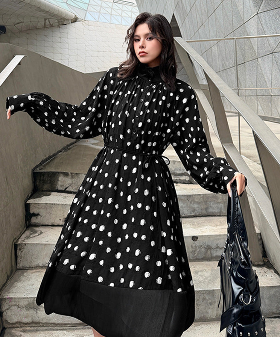 Anna-Berg | Dot Veil Dress