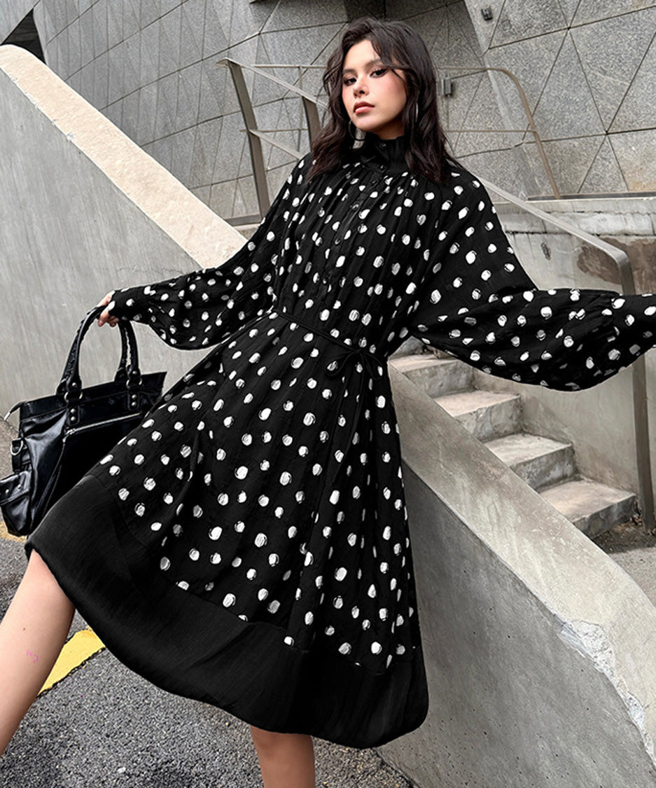 Anna-Berg | Dot Veil Dress