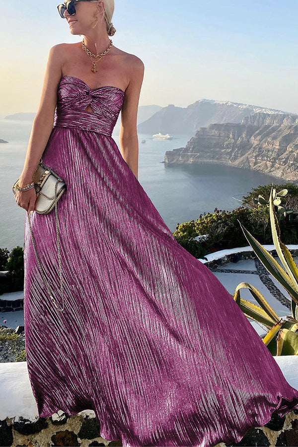 Anna-Berg | Strapless A-Line Evening Gown