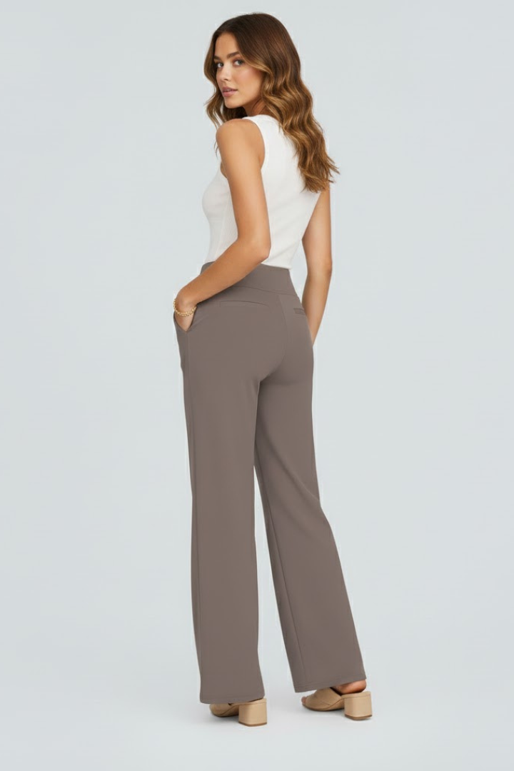Anna-Berg | Effortless High Rise Wide Leg Trousers for Every Occasion