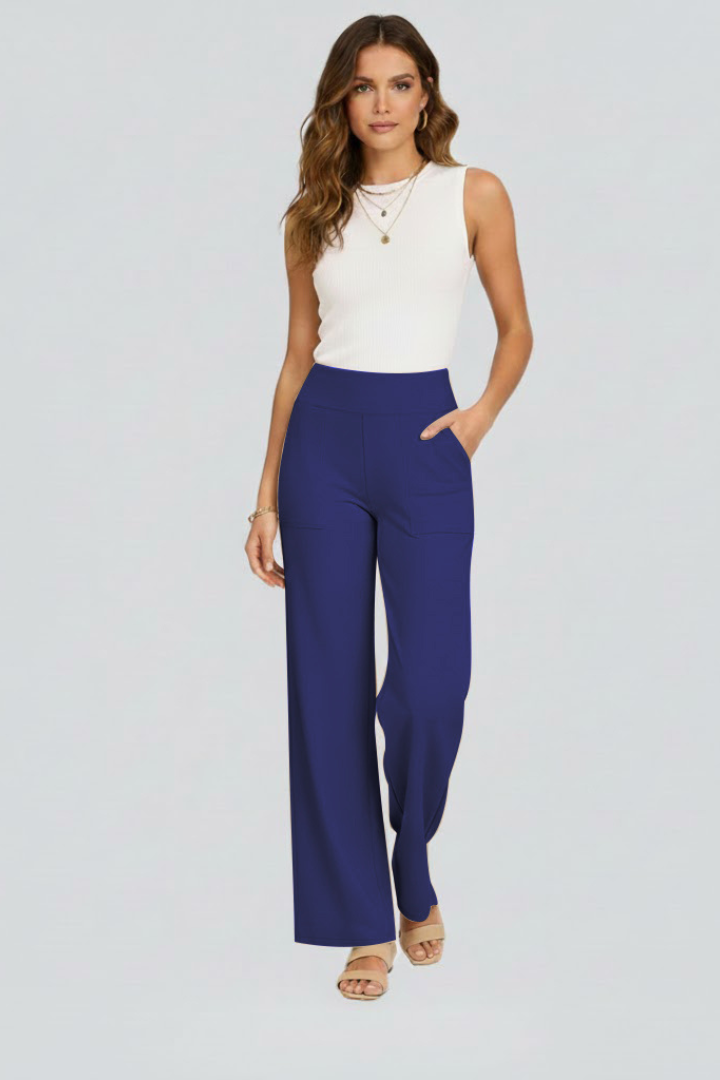 Anna-Berg | Effortless High Rise Wide Leg Trousers for Every Occasion