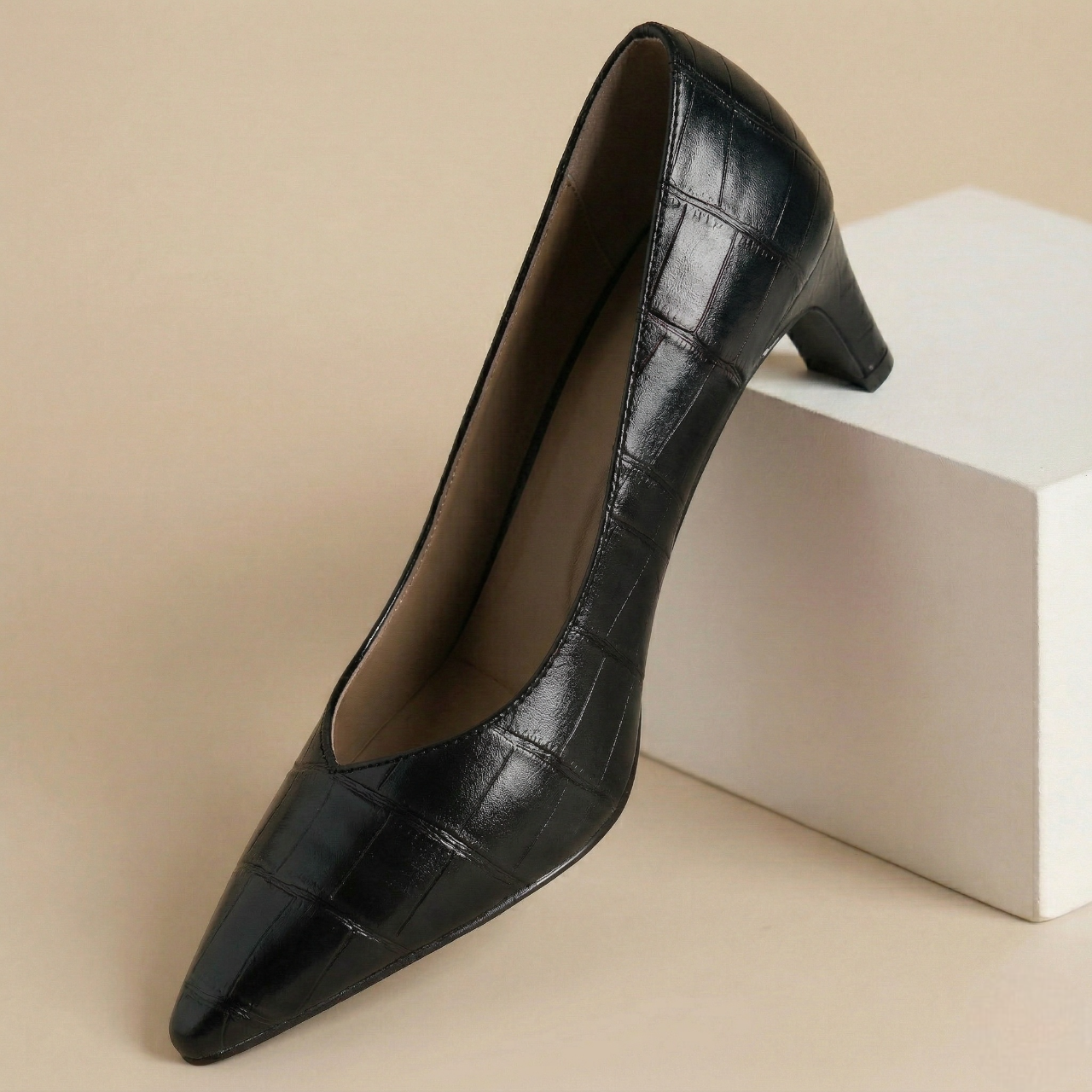 Anna-Berg | Genuine Leather Heels