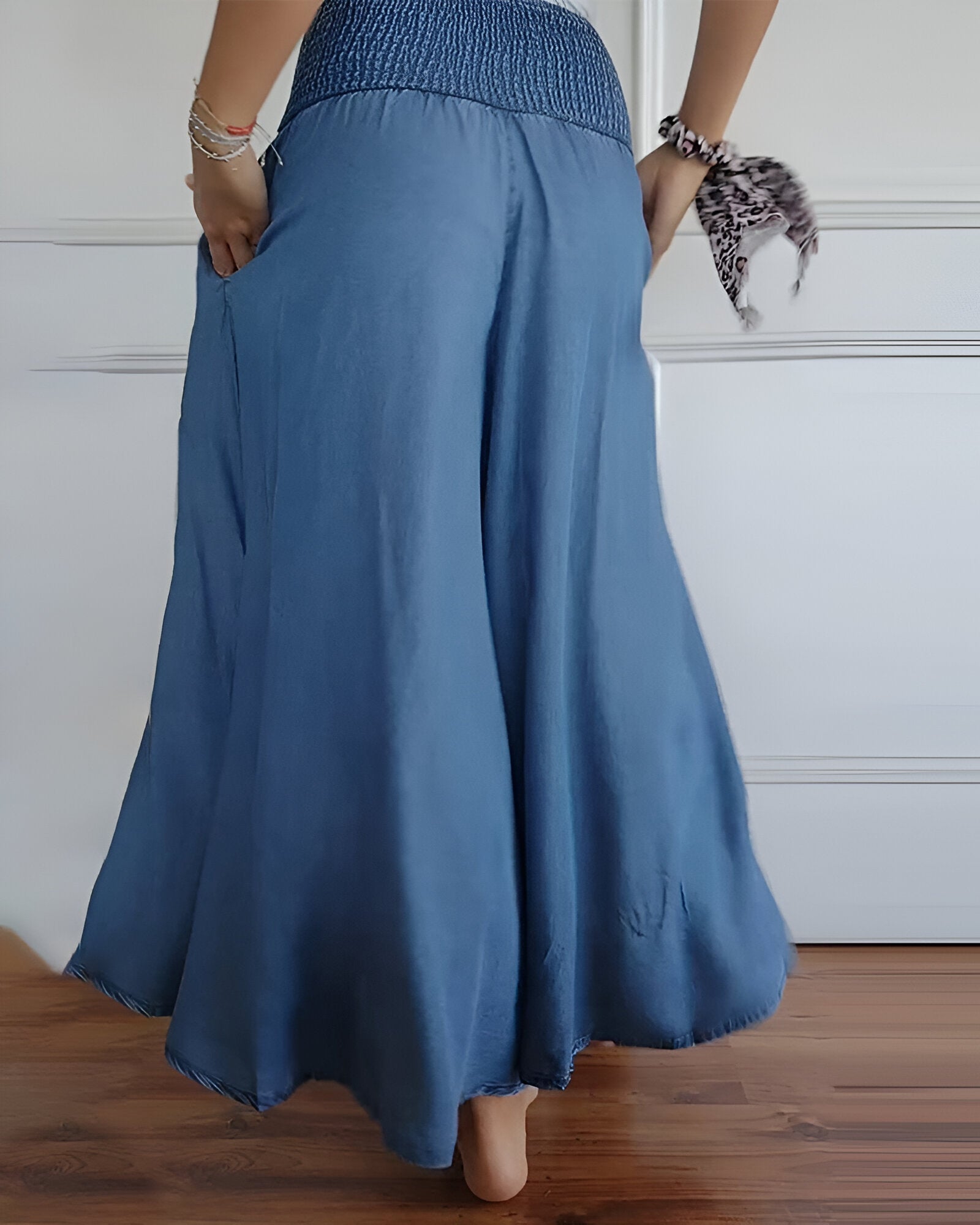 Anna-Berg | Graceful Comfortable Pants With Elastic Waist