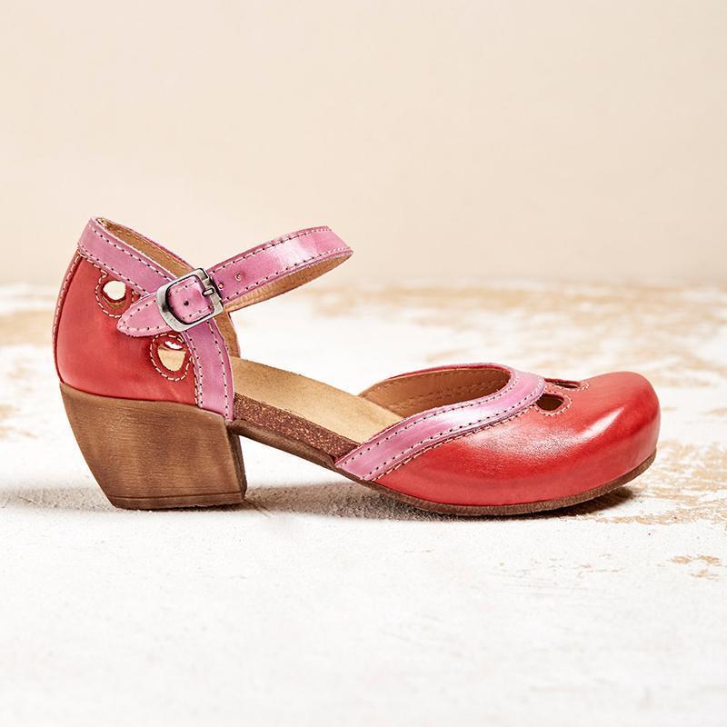 Anna-Berg | Elegant Orthopedic Low Heel Flat Sandals