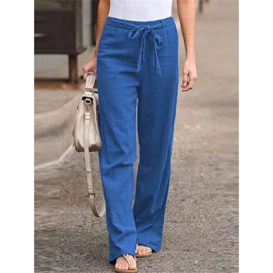 Anna-Berg | Modern Drawstring Wide Leg Pants Made to Turn Heads