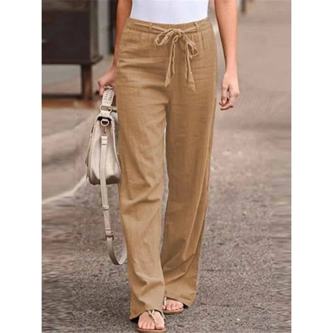 Anna-Berg | Modern Drawstring Wide Leg Pants Made to Turn Heads