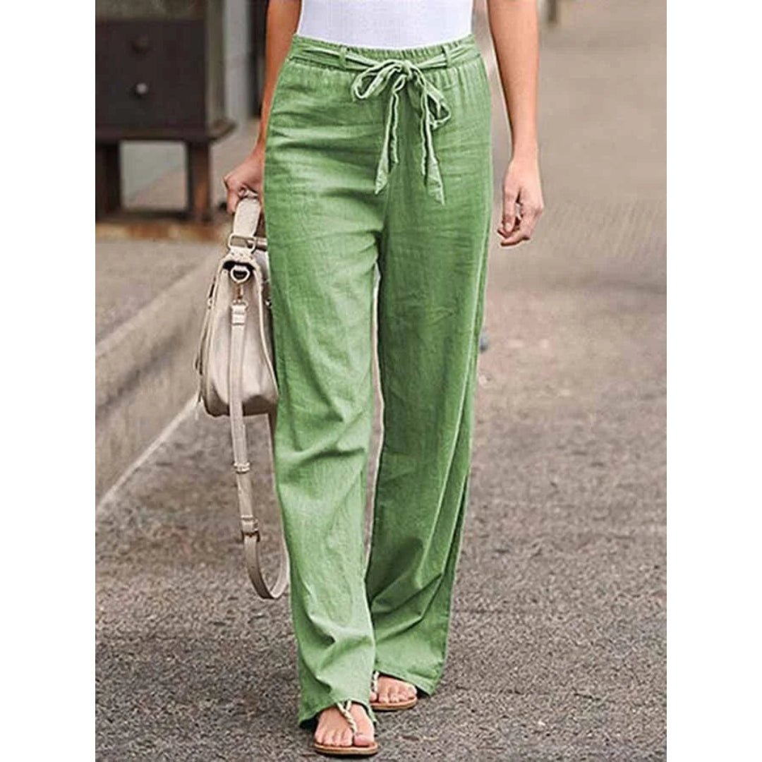 Anna-Berg | Modern Drawstring Wide Leg Pants Made to Turn Heads
