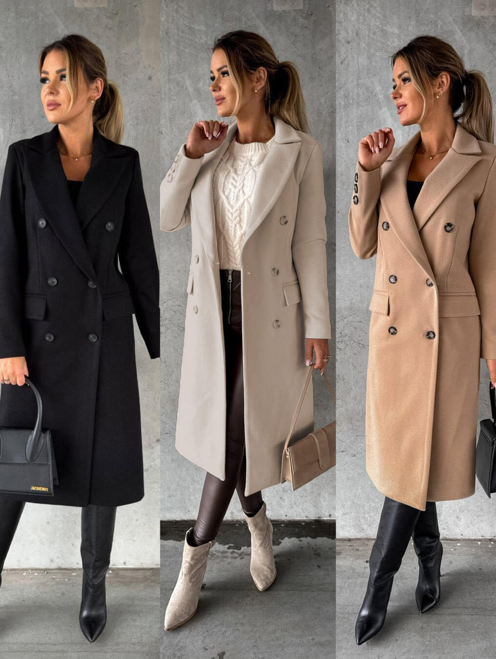 Anna-Berg | Reversible Winter Coat
