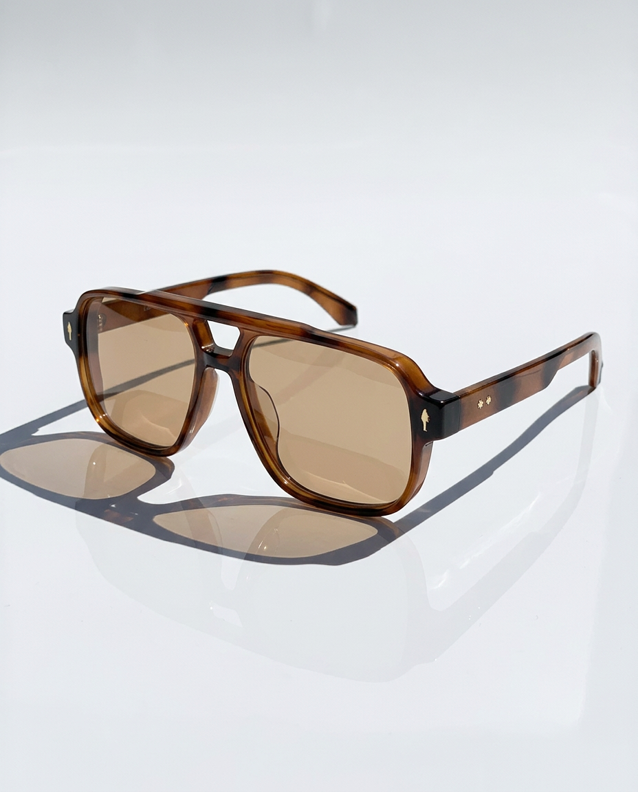 Anna-Berg | Black Square Acetate Frames