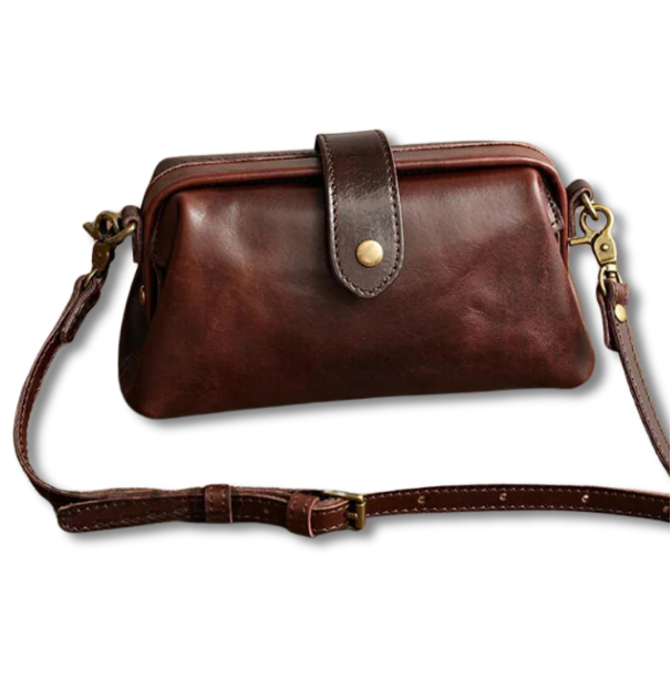 Anna-Berg | Classic Retro Shoulder Bag in Compact Format