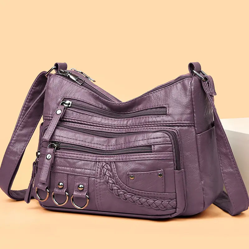 Anna-Berg | Multi-Layer Crossbody Bag