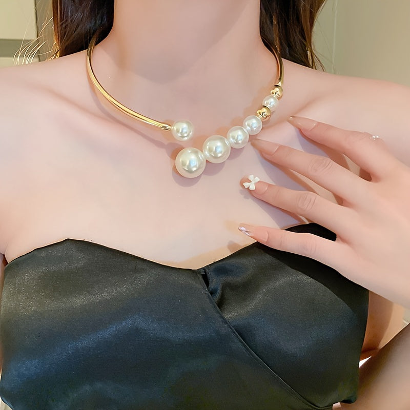 Luxurious Festive Fireworks Geometry Collar