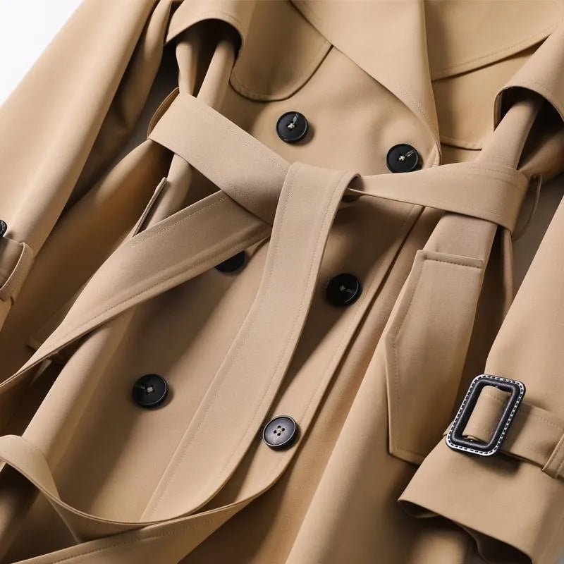 Anna-Berg |  Classic Waterproof Trench Coat for All Weather Conditions