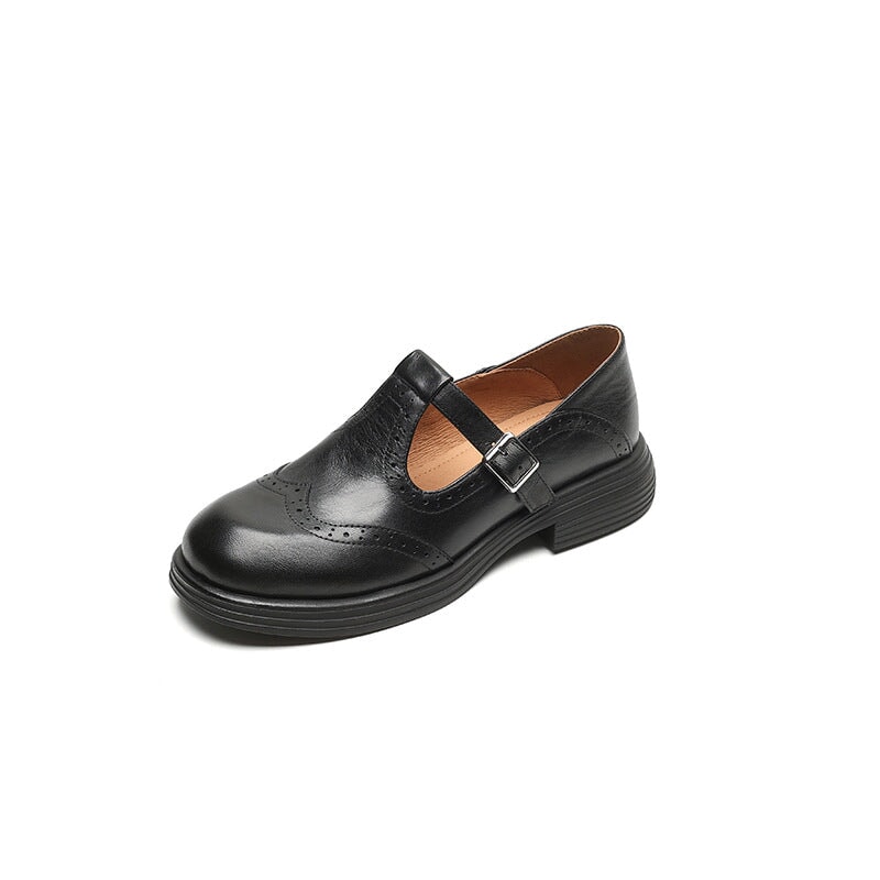 Anna-Berg | Elegant Vegan Leather Mary Jane Sandal for Every Occasion
