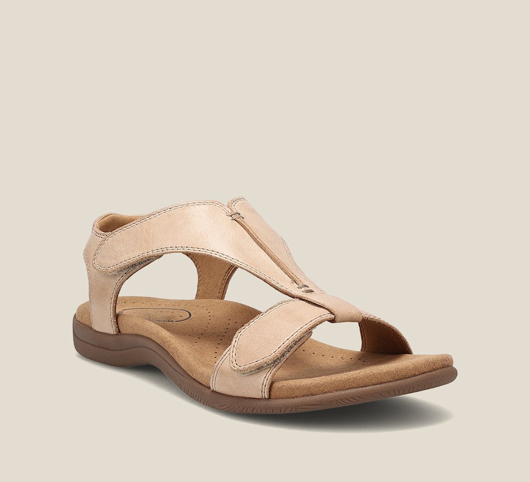 Anna-Berg | Flowing Orthopedic Vegan Leather Sandals Made to Turn Heads