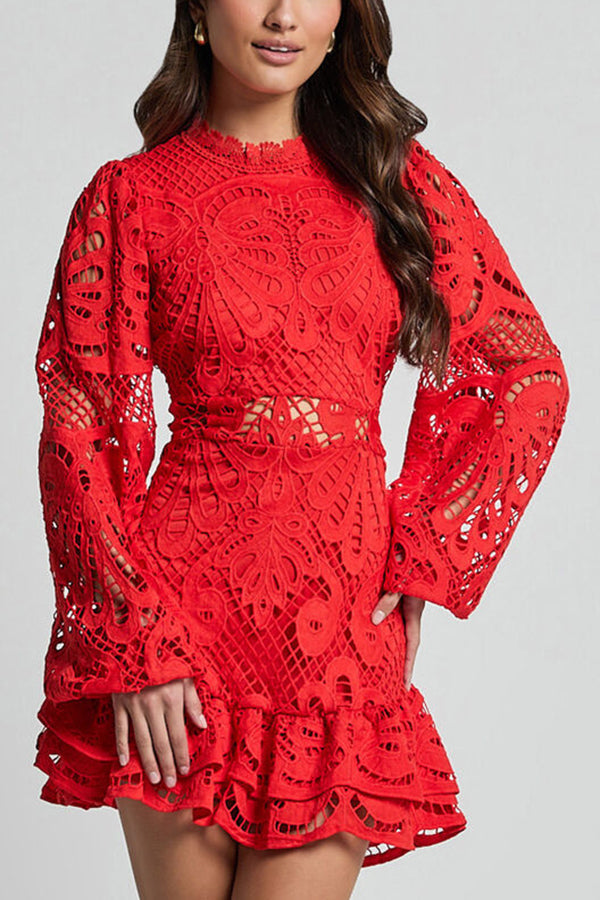 Anna-Berg | Lace White Dress