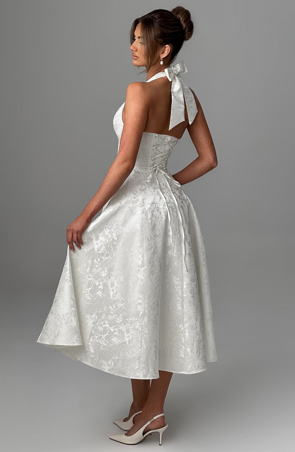 Anna-Berg | Bruna Wedding Guest Halter Dress